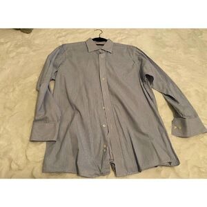 Michael Kors Mens Dress Shirt Size 16 1/2 32/33